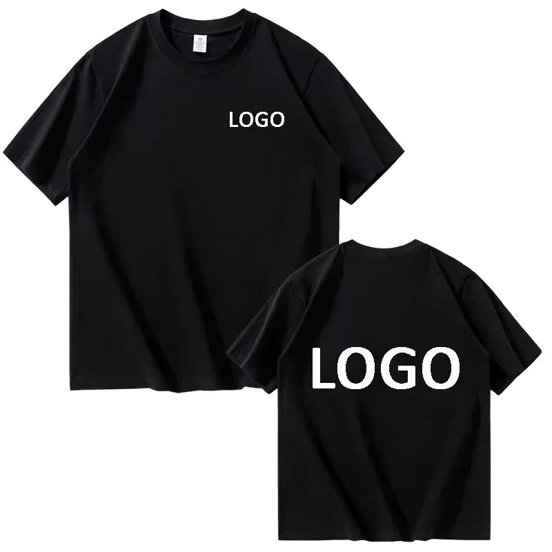 

2025 Summer and Autumn logo printed T-shirt loose and casual short-sleeved men s and women s sportswear top 4XL