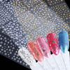 1Pc 3D Christmas Nail Stickers Gold Silver Colors Snowflakes Nail Decals Manicure Decor