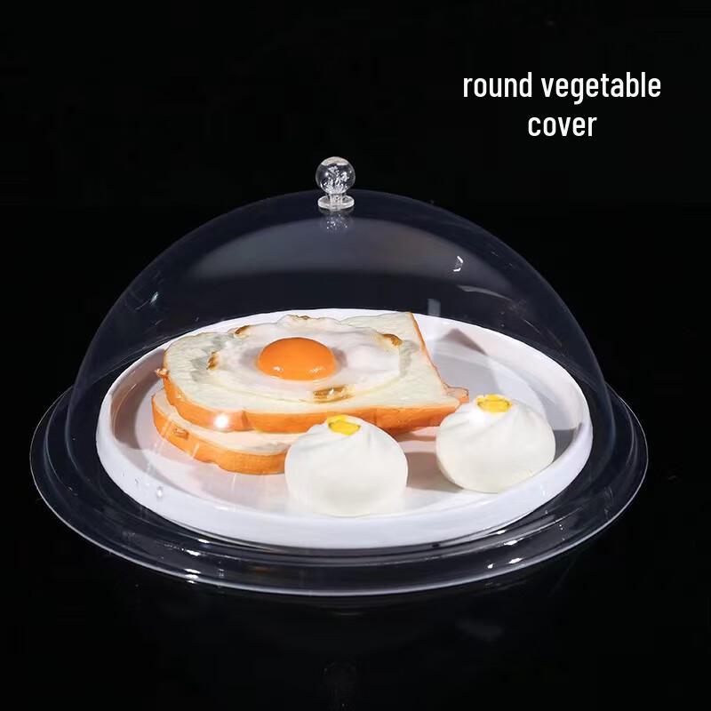 Changshen Round Transparent Food Plate Cover