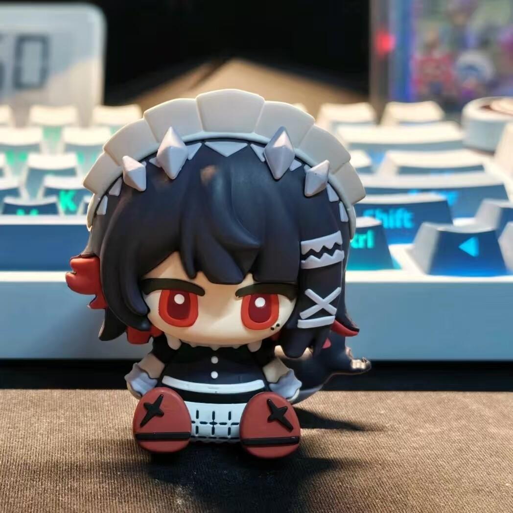 

Zenless Zone Zero Hoshimi Miyabi Chibi Kawaii Anime Figure GK Collectible Statue Desktop Ornament For Otaku Fans Birthday Gift
