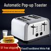 Commercial Automatic Toaster Oven: 4-6 Slice Sandwich & Heater Roujiamo Machine