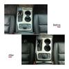 For 2014-20 Jeep Grand Cherokee Console Gear Shift Panel Decor Trim Carbon Fiber