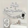 Espanhol Feliz Aniversário Balão Foil Conjunto Festa Decoração Banner 16 polegadas Parede Cenários Balão Casa Decoração Quarto Celebração Presente