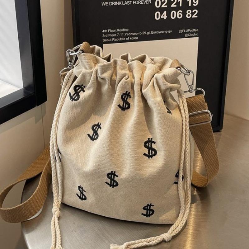 New Extraction Bucket Bag Summer Versatile Messenger Bag Casual Commuter Shoulder Small Bag Women's Bag