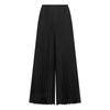 Pantaloni gonna comodi casual larghi a gamba larga da donna, estivi, design plissettato con effetto fluttuante