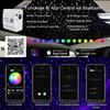 AKEPO 10W Twinkle Fiber Optic Light Engine Light Source, APP Control + Music Activated + 28-Key Remote Control for Car Stars Headliner and Home Star