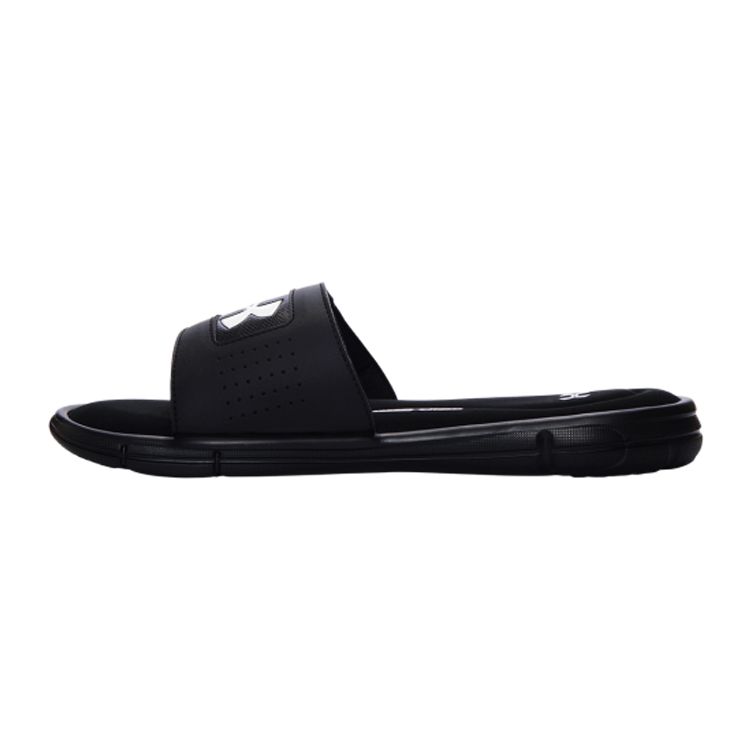 Under Armour Ignite 5 Slides Black Men 1287318-001 40