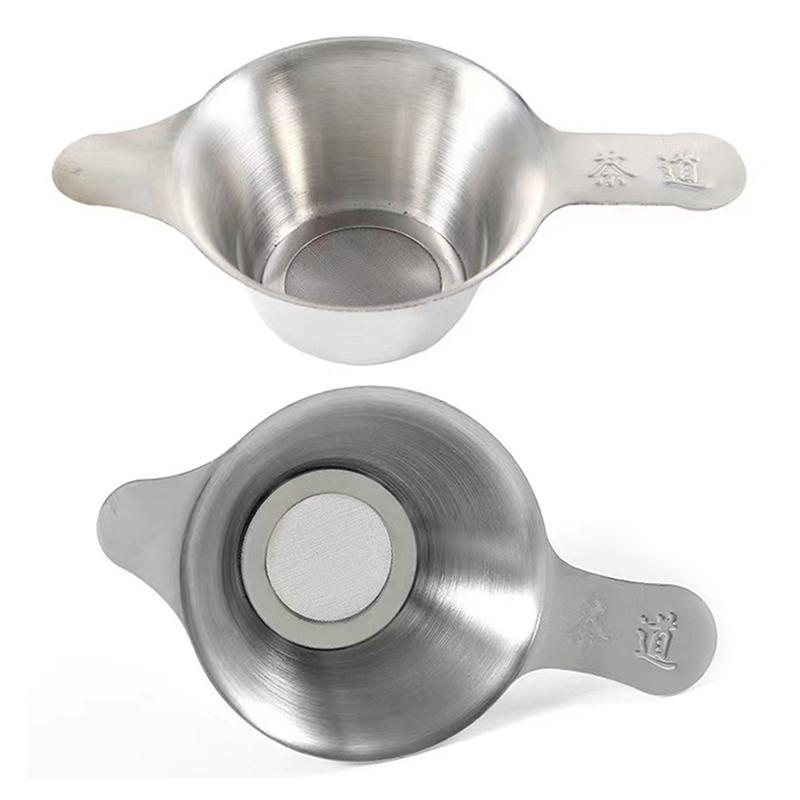 Tea Strainer 304 Stainless Steel, Teapot Teacup Filter, Reusable Tea Infuser, Chinese Teaware Accessories, Kitchen Tools
