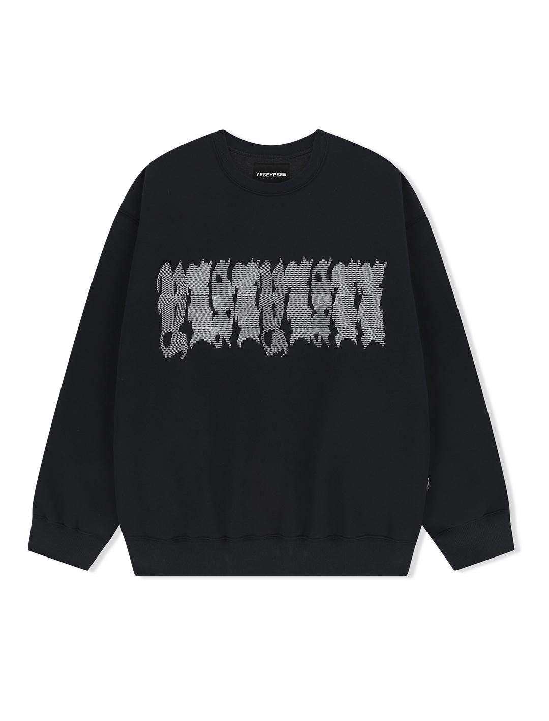 Да Ic Y.E.S Свитшот с опечаткой Угольный Charcoal/Xl