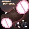 Large Glans Muscle  Super Large Simulation Penis Female Silicone Soft Anal Expansion Device  Wearing Shaped Penis Sex Toy