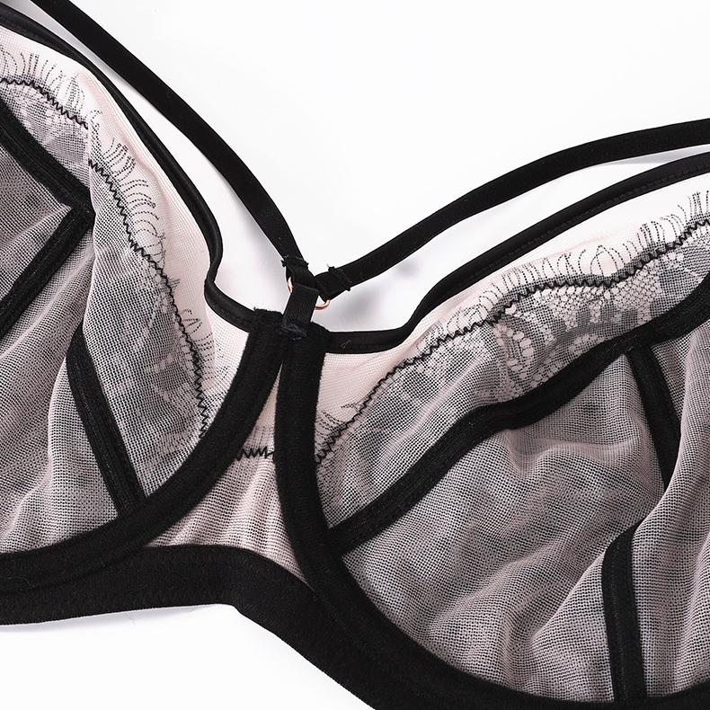 Spitze Übergröße BH Weiblich Sexy Spitzen-BH Vollschalen-BH