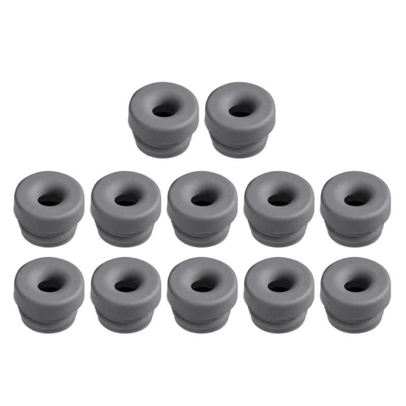

12 Pack Flexible and Effective Rubber Nozzles Flexible Rubber Hole Nozzles for Hobs Kitchen Small Tool Set Replacement 1
