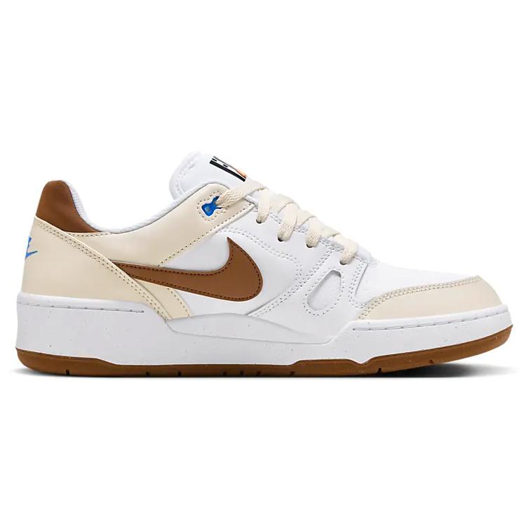 Nike Full Force Slip Resistant Abrasion Resistant Low top Skateboard Shoes Men's Beige Brown HJ3485-121(Team56-)