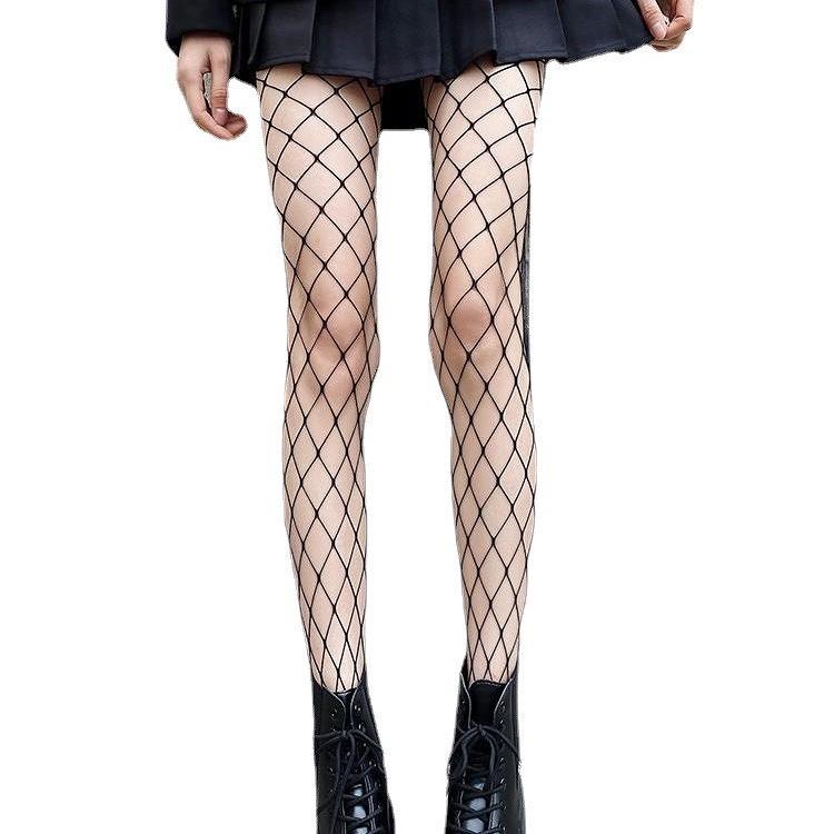 Meias arrastão pretas: Meias de Rede Sexy para Mulheres