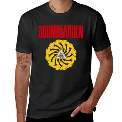 Superunknown Garden T-Shirt Customs Quick Drying Graphics Anime Clothes T Shirt Men