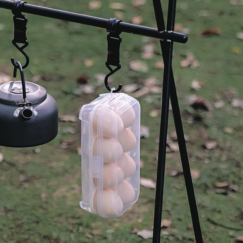 Plastic Eggs Storage Box Shockproof Holder Box Eggs Tray Carriages Dispenser Box
