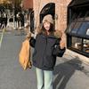 Autumn Winter Thicken Warm Parka Women Casual Sweety Solid Color Big Pocket Loose Hooded Coat Jackets Outwear