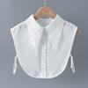 Big Pointed Fake Collar Female Shirt Detachable White Lace Collar Women's Fake Collar Shirt Lapel Casual Sweaters Accessories