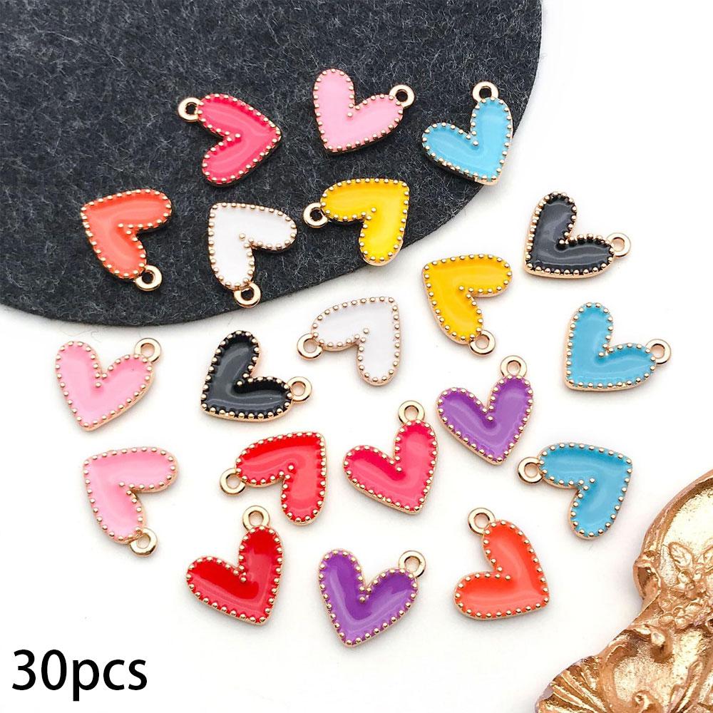 

10/20/30pcs Jewelry Making Love Bracelet Pendant Valentine s Day Wedding Rose Pendant DIY Necklace Keychain Craft Supplies 30pcs