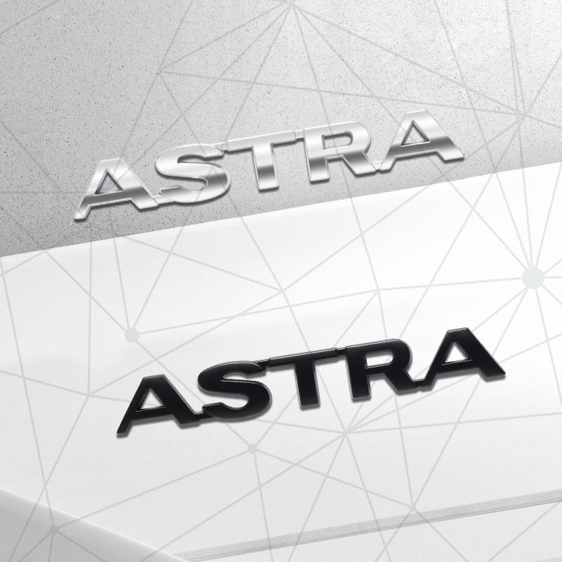 3D Auto Metal For Opel Astra Badge Sports Tourer OPC GTC Vauxhall Car Rear Trunk Emblem Sticker LOGO Decor Body Styling