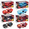 1:32 Rayo McQueen Disney Pixar Cars Coche de Fundición de Aleación con Luz y Sonido Juguete de Retroceso en Rueda Trasera Regalos de Navidad para Niños