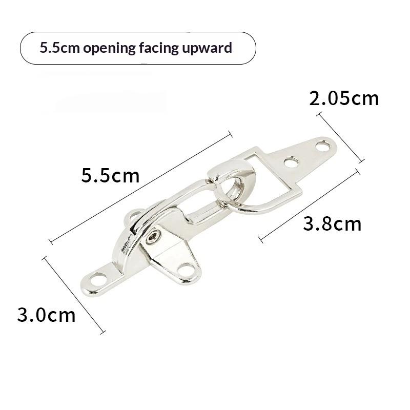 1 Paar Metallschnallen Handtaschenriemen Haken Schraube Dekorative Hummer-Karabinerverschluss Knopf Jacken-Gürtelschnalle Zubehör