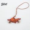 Eye-catching Bag Ornament Motorcycle Pendant Faux Leather Mini Backpack Charm