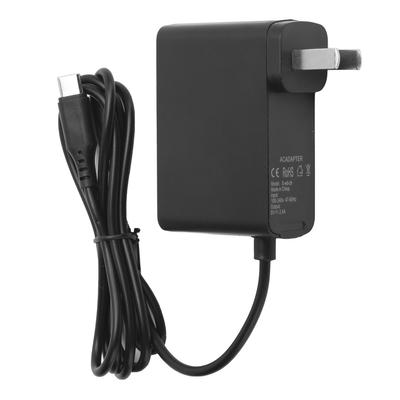 Nabíječka AC adaptéru pro herní konzoli Switch NS Nabíjení Napájení Domácí Cestování Použití 100‑240VUS zástrčky