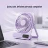 Ultra-thin Wall-mountable High Wind Power Handheld Desktop Fan for Dormitory and Office