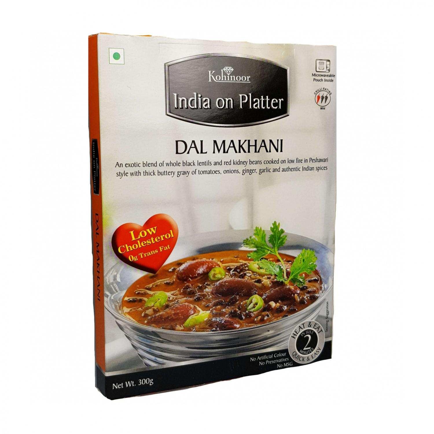 

Черная чечевица с маслом в томатном соусе (300 г), Dal Makhani, Kohinoor