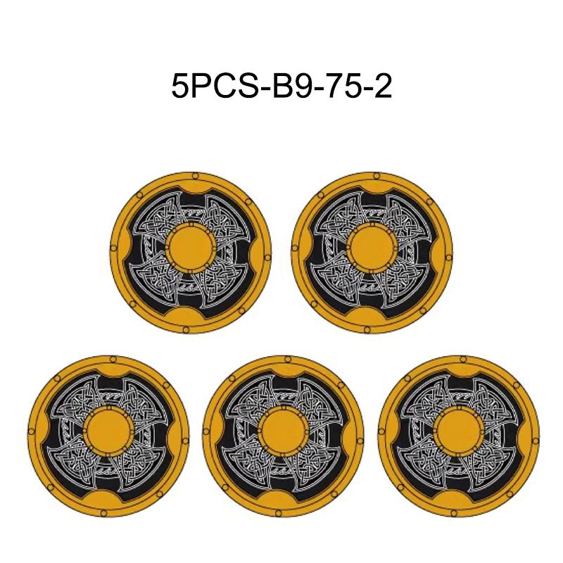 Medieval Military War Army Castle Knight Soldier Figures Building Blocks Weapon Cloak Helmet Shoulder Armor Flag Warrior Shield