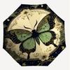 1 Stück Automatischer Öffnungs-/Schließschirm mit Schmetterlingsblumen, Winddicht, Stabiles 8-Rippen-Dach, Langlebige Rippen, Modisches Design1183A