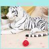 White Tiger Stuffed Animal Plush Soft Doll Toy For Kids Ideal Cuddle Companion For Babies