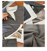 Women's Korean Style Colorblock Zip-Up Cardigan Long Sleeve T-Shirt - Autumn/Winter 2024 Slimming Top