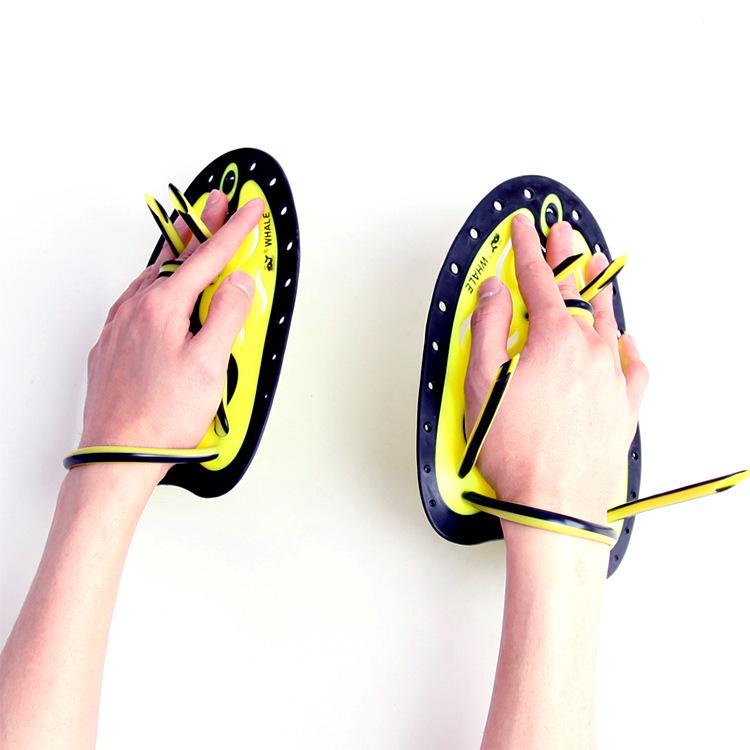 Axe-Style Swimming Hand Paddles for Adults & Children - Freestyle & Snorkeling Aid Gloves