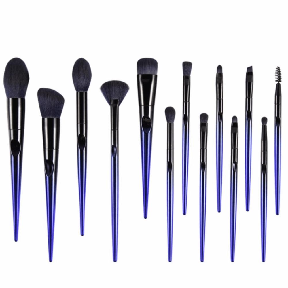 

13pcs Synthetic Makeup Brush Set Soft Bristle Eyeshadow Brush Makeup Tools for Makeup Beginners 13pcs Set
