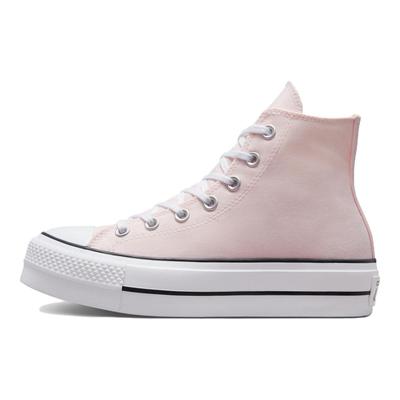 Chuck Taylor All Star Lift Platform High Rose Décennie Baskets Femme Blanc Noir A05135C