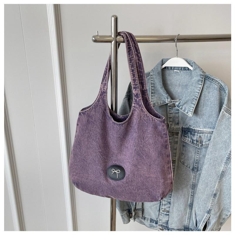 Casual and Versatile Denim Handbag for Women, 2025 New Fashionable and Stylish Large Handbag