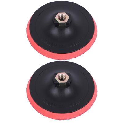 2Pcs Sanding Pad Thread Adhesive Polishing Pad For Angle Grinder Polisher Tool Polishing Pad Automotive Detailing