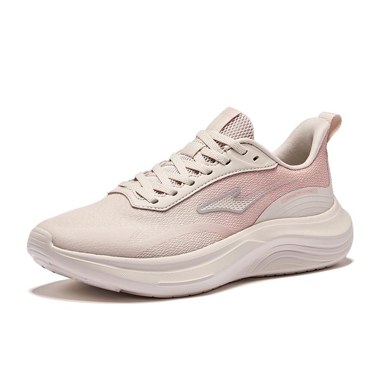 Hongxing Erke Comfortable Fashion Versatile Shock Absorbing Breathable Rebound Low Top Casual Running Shoes Women sneaker Pink 52125203310-103