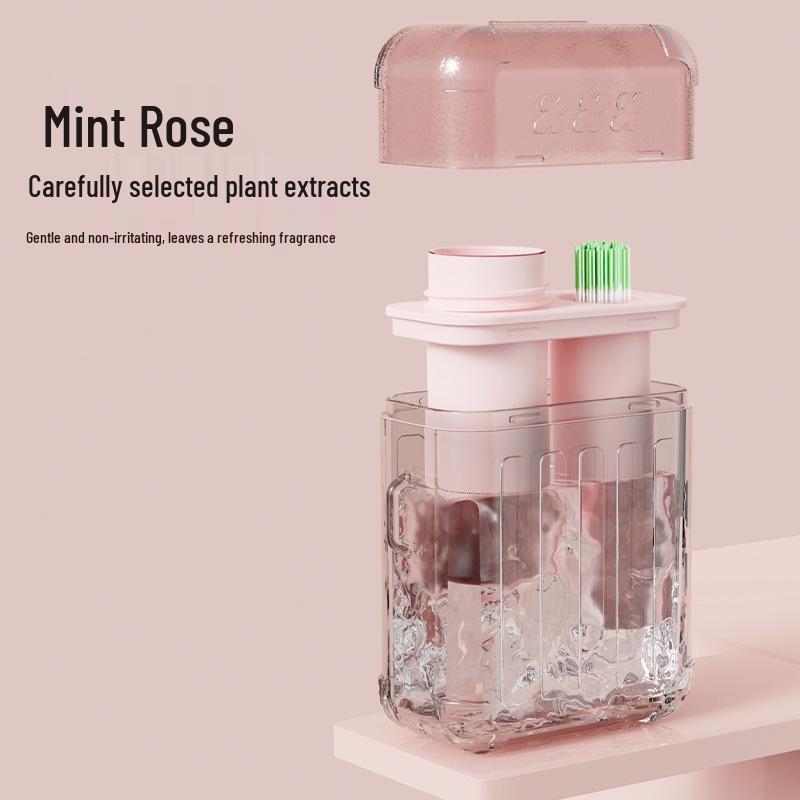 Student Ear Cleaning Kit: Clog-Free, Deodorizing Rose-Scented Ear Wash Tool from Japan