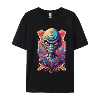 Alien Tshirts Premium Cotton Tshirt Printed On Slim Fit Mens Tees Perfect Gift For Men Fashion T Shirt Men