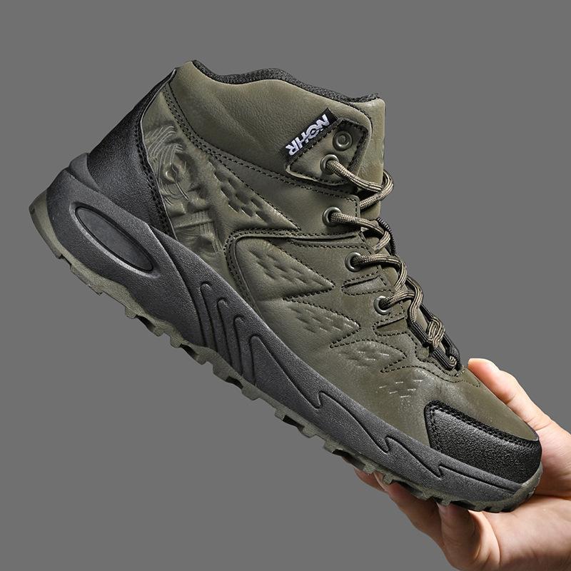 

Кроссовки для фитнеса Кроссовки для бега для улицы Альпинизм Большой размер Спортивные Мужские Осенние Дышащие Новые Папины кроссовки Повседневные Мужские 47 армия зеленый