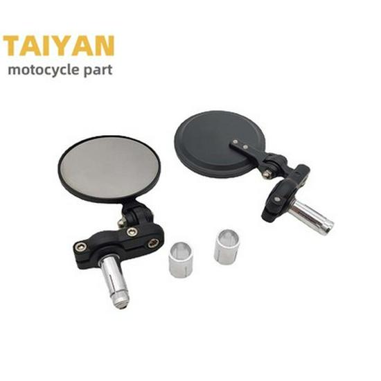 Universal Retro Electric Motorcycle Rearview Mirror for Harley & Yamaha (22mm)