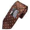 [Michiko London] Wrinkle-resistant bonded fabric with lining for added volume. Made in Japan. KOSHINO brand tie. Check pattern, 100% silk. Unisex.