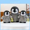 Niedlicher Cartoon Grauer Pinguin Plüschtier Kinder Spielzeug Für Mädchen