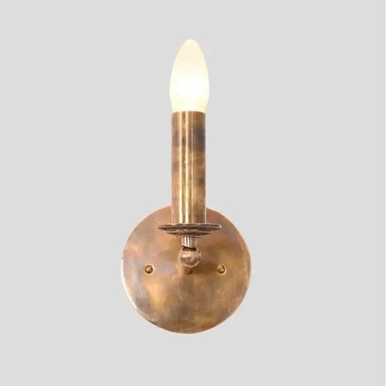 Articulated Brass Wall Sconce Mid Century Modern Style Light Adjustable Vintage Wall Lamp