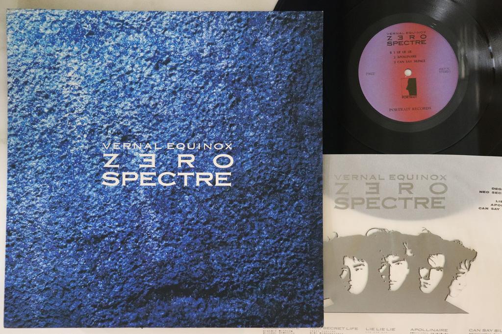 12inch Record ZEROSPECTRE  Vernal Equinox P002Z PORTRAIT RECOR Japan Japanese PopRock Used