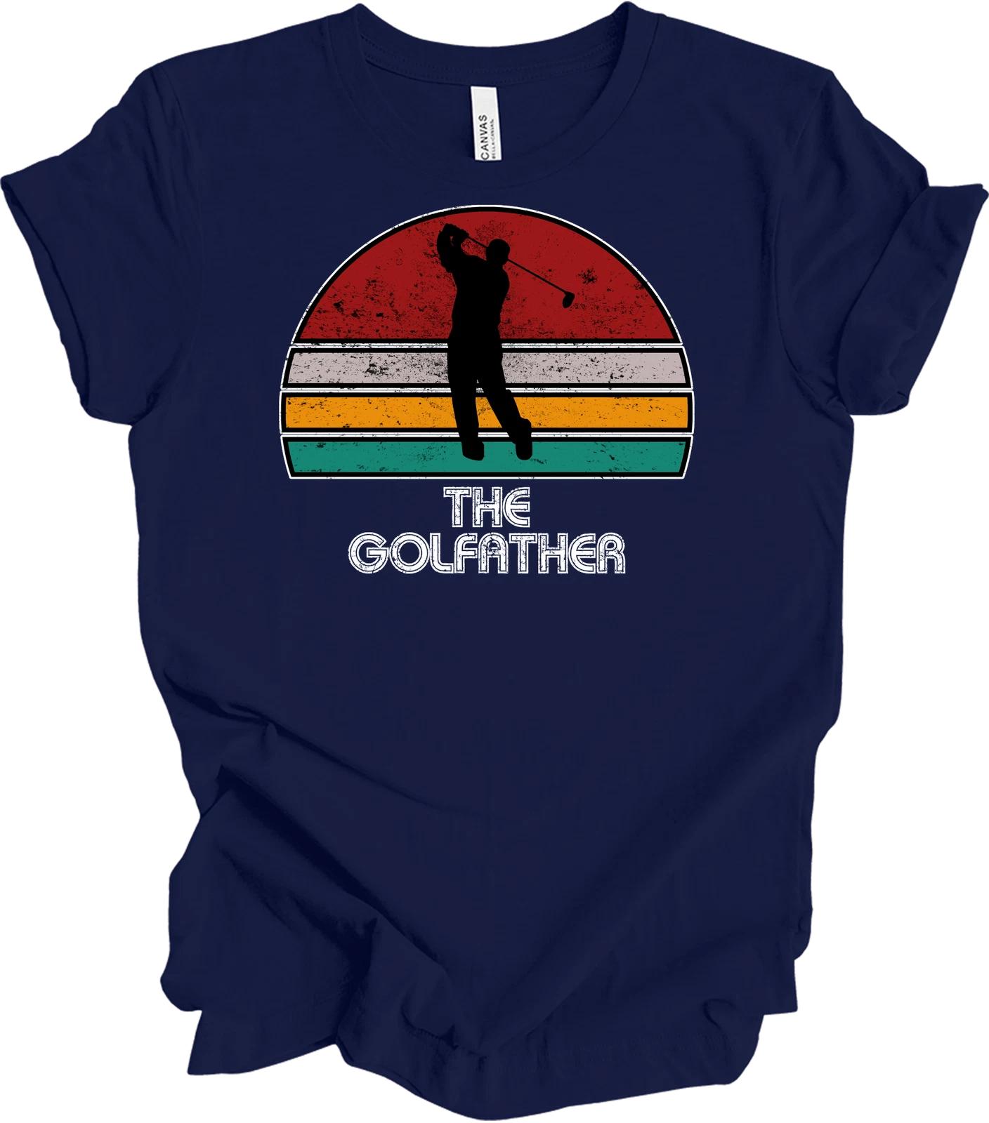 The Golfather Retro Golf T-Shirt - Vintage Style for Dads L