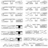 Metal Car Rear Trunk Emblem Badge Sticker For Cadillac CT4 CT5 CT6 XT4 XT5 XT6 CTS XTS ATS SRX SRX4 ATSL AWD 25T 28T 40T